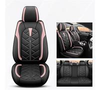ZSHYTWE Vehicle Seat Covers For Freed Universal Waterproof Full Set Leather Car Seat Covers Interior Accessories(Pink)