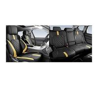 ZSHYTWE Vehicle Seat Covers For Nissan For Qashqai J10 J11 For March For Tiida For X Trail For Kicks Car Seat Cover Seat Covers for Car Seat(5Pcs-Black Yellow)