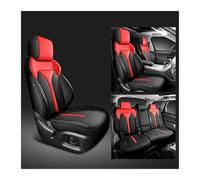 ZSHYTWE Vehicle Seat Covers For Nissan For Tiida For March For X Trail T32 For Qashqai J11 For Teana J32 Car Seat Covers(5PCS-Black Red)