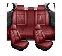 ZSHYTWE Vehicle Seat Covers For Toyota For Corolla For Wish For Hilux For Prius For Yaris For Cross For Camry Car Seat Covers(WINE RED)