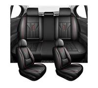 ZSHYTWE Vehicle Seat Covers For Toyota For Corolla For Wish For Hilux For Prius For Yaris For Cross For Camry Car Seat Covers(Black Red 4pcs)