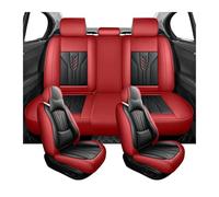 ZSHYTWE Vehicle Seat Covers For Toyota For Corolla For Wish For Hilux For Prius For Yaris For Cross For Camry Car Seat Covers(Red Black+cushion)