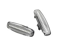 ZSHYTWE Wing Mirror Indicator 2Pcs Dynamic Turn Signal LED Side Marker Light For Nissan For Fuga For Murano For Pathfinder For Skyline Turn Signal Light(Crystal)