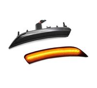 ZSHYTWE Wing Mirror Indicator 2Pcs LED Front Side Marker Light Lamp 12V 68206449AA For Chrysler 200 2015 2016 2017 Turn Signal Light(WHITE)