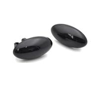 ZSHYTWE Wing Mirror Indicator LED Dynamic Flashing Turn Signal Lamp Blinker Side Marker Light For Peugeot 107 1007 108 206 301 307 407 4007 607 Turn Signal Light(Smoked)