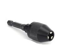 ZSjing 1pcs Multi Keyless Drill Chuck 0.3-3.6mm Conversion Tool 1/4" Hex Shank Quick Replace Adapter Chuck Converter for Electric Drill
