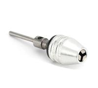 ZSjing 1pcs Multi Keyless Drill Chuck 0.3-3.6mm Conversion Tool 1/4" Hex Shank Quick Replace Adapter Chuck Converter for Electric Drill