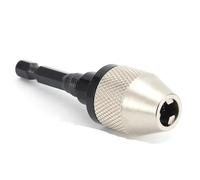 ZSjing 1pcs Multi Keyless Drill Chuck 0.3-3.6mm Conversion Tool 1/4" Hex Shank Quick Replace Adapter Chuck Converter for Electric Drill