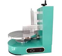 ZSJSM Automatic Cake Cream Spreading Machine, Adjustable Cake Edge Surface Scraper 35cm Turntable, 4-12 Inch Birthday Cake Cream Decoration Spreader Smoothing Machine,Electric Birthday Cake Cream
