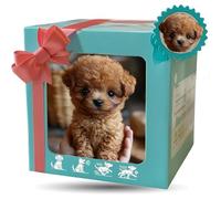 ZSJSM Smart Robot Dog, AI Robotic Dog New Plush Toy, Interactive Robotic Puppy Toy with Realistic Walking, Barking, Sitting & Running, Interactive Pet Companion for Kids & Adults F