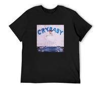 ZSJSZSD Casual Short Sleeve Tee Sweatshirt Melanie?Martinez?Cry?Baby Sweatshirts for Men Shirt, Tees Black