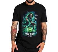 ZSJSZSD Lockwood &Co T Shirt UK Fantasy Drama Fan T-Shirt 100% Cotton EU Size Tops Tee Black