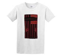ZSJSZSD Men's Summer T-Shirt Desaparecidos Band Flag Jail Conor Oberst Emo Carefully Designed, Every Design is just Right White