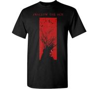 ZSJSZSD Swallow The Sun Paita 2016 Tour T Shirt Black
