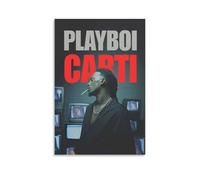 ZSJUMK Die Lit-Playboi CartiCanvas Murals Waterproof Scratch Resistant UV Resistant Elegant Home And Office Decoration Classic Modern DesignUnframe-style12x18inch(30x45cm)