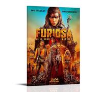 ZSJUMK Furiosa A Mad Max SagaCanvas Murals Waterproof Scratch Resistant UV Resistant Elegant Home And Office Decoration Classic Modern DesignFrame-style12x18inch(30x45cm)