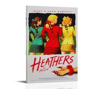 ZSJUMK Heathers The MusicalCanvas Murals Waterproof Scratch Resistant UV Resistant Elegant Home And Office Decoration Classic Modern DesignFrame-style12x18inch(30x45cm)