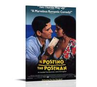 ZSJUMK Il Postino The PostmanCanvas Murals Waterproof Scratch Resistant UV Resistant Elegant Home And Office Decoration Classic Modern DesignFrame-style16x24inch(40x60cm)