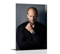 ZSJUMK Jason StathamCanvas Murals Waterproof Scratch Resistant UV Resistant Elegant Home And Office Decoration Classic Modern DesignFrame-style12x18inch(30x45cm)