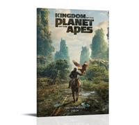 ZSJUMK Kingdom of The Planet of The ApesCanvas Murals Waterproof Scratch Resistant UV Resistant Elegant Home And Office Decoration Classic Modern DesignFrame-style20x30inch(50x75cm)