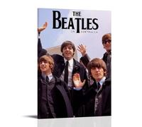 ZSJUMK The BeatlesCanvas Murals Waterproof Scratch Resistant UV Resistant Elegant Home And Office Decoration Classic Modern DesignFrame-style24x36inch(60x90cm)