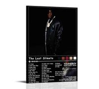 ZSJUMK The Last Slimeto YoungBoy Never Broke AgainCanvas Murals Waterproof Scratch Resistant UV Resistant Elegant Home And Office Decoration Classic Modern DesignFrame-style20x30inch(50x75cm)