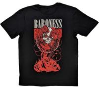 ZSKKCNUK Baroness - Fleur Skull - Black t-Shirt BlackOne Size