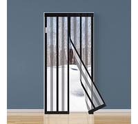 ZSLCKSZ Door, Magnetic Style EVA Insulated Door Curtain, 90*210cm, Energy Saving and Heat Protection in Winter