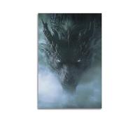ZSLYMX Animal Posters Artistic Rendering Dragon Electronic Painting Poster Decorative Painting Canvas Wall Posters And Art Picture Print Modern Family Bedroom Decor Posters 16x24inch(40x60cm)