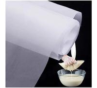 ZSMSTW 39 x 78 inch Food Grade Nylon Filter Mesh Fabric, 60 80 100 200 300 400 500 Mesh Filter, Ultra Fine Mesh Screen for Milk Juice Wine (80 Mesh)