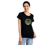 ZSOSBA METARINO Merino Wool T-Shirt Women Short Sleeve Lightweight Crew Neck Base Layer Tee Shirt for Hiking,Sport, Black, M