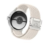 Zspoly Nylon Braided Bracelets Compatible with Google Pixel Watch 4 45 mm Elastic Breathable Sports Bracelets for Men and Women for Pixel 1/2/3 41 mm Parachute Watch Bracelet, 45mm, Nylon, No gemstone