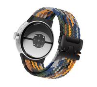 Zspoly Nylon Braided Bracelets Compatible with Google Pixel Watch 4 45 mm Elastic Breathable Sports Bracelets for Men and Women for Pixel 1/2/3 41 mm Parachute Watch Bracelet, 45mm, Nylon, No gemstone
