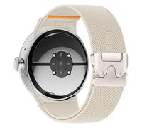 Zspoly Nylon Pixel Watch 4 Strap 45 mm for Google Pixel 1/2/3 41 mm Watch Bracelets for Men Parachute Closure Stretchy Sporty Braided Fabric Elastic Bracelet Women, 41mm, Nylon, No gemstone