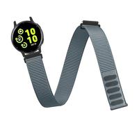 Zspoly Sports Bicep Band Arm Ankle Strap Compatible with Garmin Vivoactive 6/5/4/3/Venu/Venu Sq/Venu2 Plus/Forerunner 165/55/245/645/265, 20 mm 22 mm Fabric Nylon Arm/Ankle Strap for Garmin Bracelet