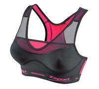 Zsport Virtuosity Women's Sports Bra, women's, F-VITBR-512IB00, black/pink, FR : S (Taille Fabricant : 85-B)