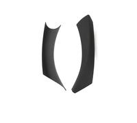 ZSQWRFRG Car Interior 2pcs Car Accessories Carbon Fiber Texture Left/Right Door Handle Pull Cover Trim for BMW 3 Series E90 E91 316 318 320 325 328i Car Vent Outlet Trim(Left Black)
