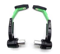ZSQWRFRG Handlebar Hand Guards Motorcycle CNC Brake Clutch Lever Hand Guard Falling Protector for Kawasaki for Ninja 250 for Ninja 300 for EXC 125 200 250 300 for GSXR1000 Motorbike Hand Guard(Green)