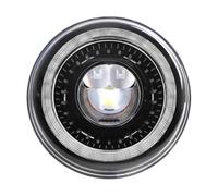 ZSQWRFRG Motorcycle Headlights 7" HeadLight DOT 7 Inch Motorcycle Headlamp H4 High Low Beam For Touring For Ultra For Classic For Electra For Street Front Headlight(Clear)