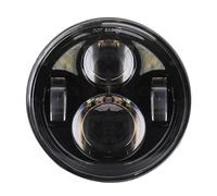 ZSQWRFRG Motorcycle Headlights Black 5.75" Motorcycle Headlight For Triumph For Rocket Iii 3 For Speed Triple For Street Triple 5 3/4" DRL Headlamp Front Headlight(Black)