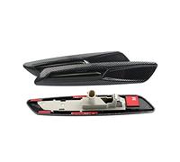 ZSQWRFRG Wing Mirror Indicator Lamp Side Marker Lights Turn Signal Lamp For 1series E81 E82 E87 E88 3series E90 E91 E92 E93 5series E61 2Pcs/Set Colourful(Carbon Fiber Shell)