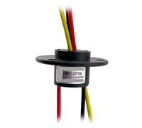 ZSR022-3 * 10A Cap-type high power conductive slip ring 360° rotating transmission slip ring