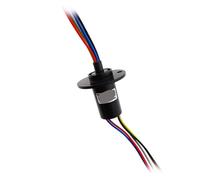 ZSR022-8R5A Cap-type slip ring 8-way high current conductive slip ring high power transmission collector ring