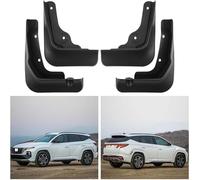 ZSSHUIHH 4 Pcs Car Mud Flaps for Hyundai Tucson N-Line 2021-2024, Front Rear Splash Guards Waterproof Splashproof All Weather Protector, Wheel Baffle Accessories