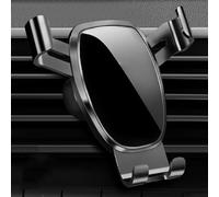 ZSSHUIHH Car Phone Holder for Range Rover Evoque/Range Rover Sport/Range Rover Velar, Adjustable Mount Cradle 360° Rotation, Essential Car Accessories,Mirror-Black