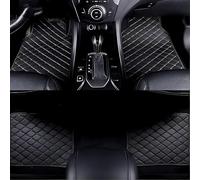 ZSSHUIHH Custom Leather Car Floor Mats for Opel/Vauxhall Mokka X 2016 2017 2018 2019, All Weather Waterproof Non-Slip Carpet Protection Set Liners, Easy to clean,-All Black
