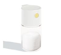 Zssxysm Salt Shaker, Small Salt Pot, Condiment Dispenser, Precise Quantitative 0.5g, Glass Sugar Cellar for Spice, Pepper, Seasoning, Cooking Travel Camp Picnic, Kitchen Accessories