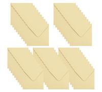 ZSUIQIN 50Pcs Mini Envelopes, Premium Envelopes, Money Envelope, for Gift, Greeting Cards, Invitation Cards, Postcards, Coupons, mailing Bills (Card not Included)