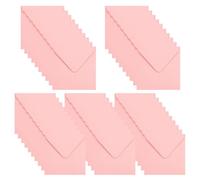 ZSUIQIN 50Pcs Mini Envelopes, Premium Envelopes, Money Envelope, for Gift, Greeting Cards, Invitation Cards, Postcards, Coupons, mailing Bills (Card not Included)