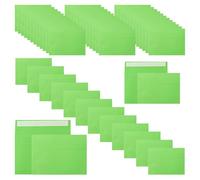 ZSUIQIN 50x Blake Business (Green) - 18.3 X 13.1 Cm - Self-Adhesive - Peel and Seal Wallet Envelopes, Grass Green Envelope for Wedding, Party Invitations, Greeting Cards, Announcements, Photos